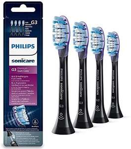 Pack de 4 têtes de brosse Philips HX9054/33 Premium Gum Care - Noir