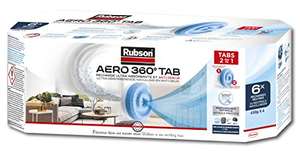 Rubson AERO 360° TAB, recharges en tabs neutres pour déshumidificateurs AERO 360° - 6 x 450 g