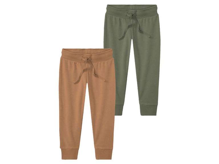 Lot De 2 Pantalons Molletonnés pour enfant - Du 12 Mois Au 6 Ans, Plusieurs coloris disponibles