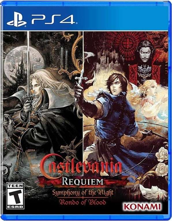 Castlevania Requiem: Symphony of the Night & Rondo of Blood sur PS4 (dématérialisé)