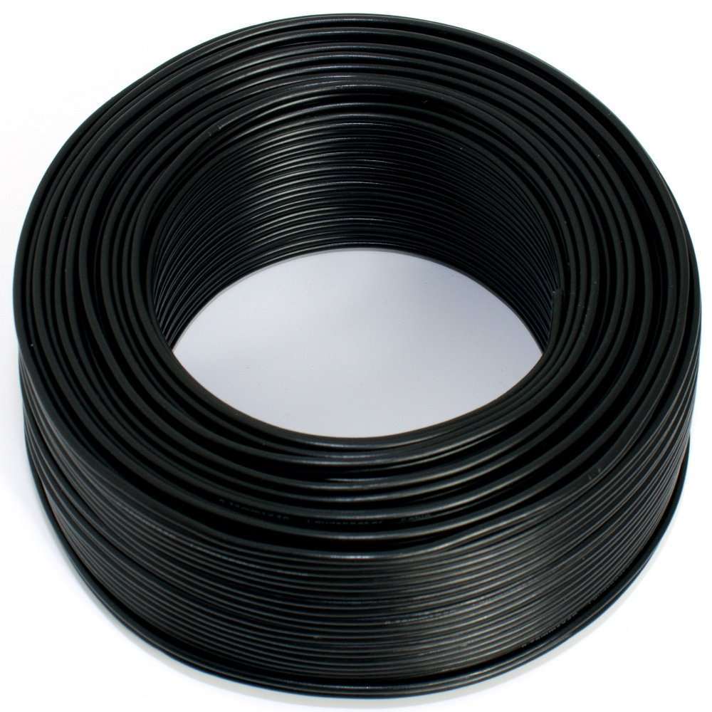 Câble Haut-parleur Plat 0.75mm² - 25 Mètres - Pour Home Cinéma Et Voiture - Avec Pinces - Transparent - 8