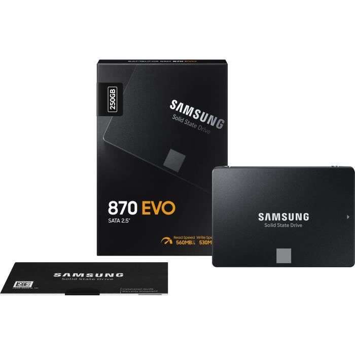 SSD interne 2.5" Samsung 870 EVO - 1 To