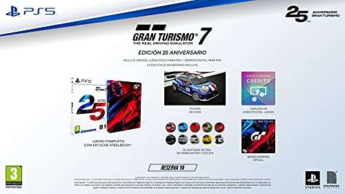 Gran Turismo 7 PS4 - PS5 Edition 25ème Anniversaire –