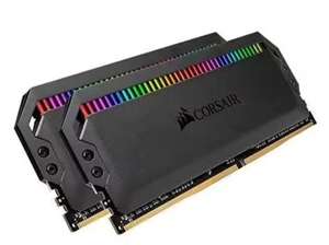 Kit mémoire RAM DDR4 Corsair Dominator Platinum RGB 16 Go (2 x 8 Go) - 3200MHz, CL16 (+2.08€ en Rakuten Points)