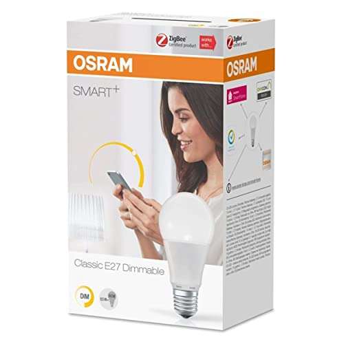 Ampoule Led connectée OSRAM Smart+ - E27, 8,5W, Zigbee