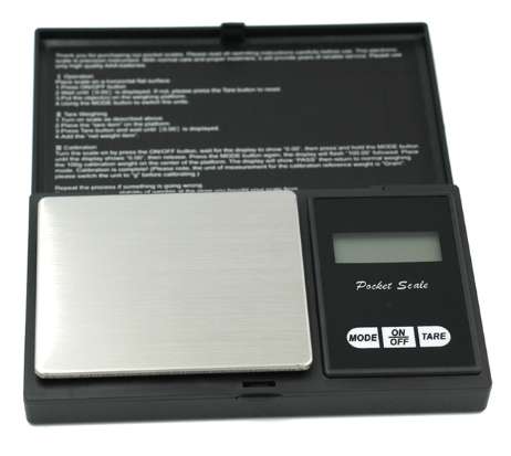 Balance de cuisine numérique avec écran LCD, de poche, électronique 0.1g - 100g