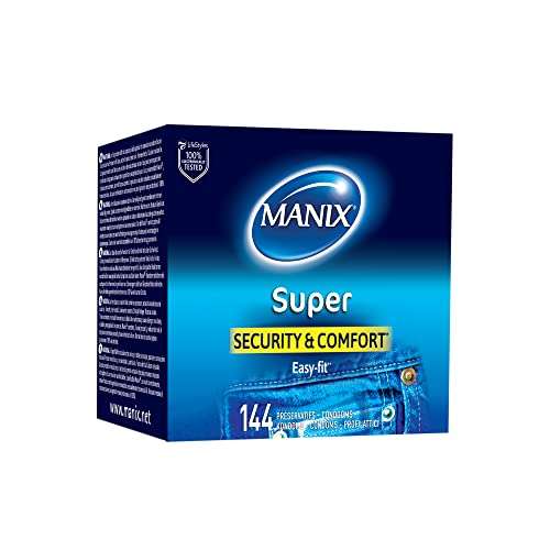 [Prime] Boite de 144 Préservatifs Manix Super - en latex