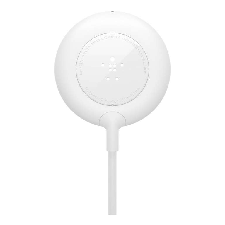 Chargeur sans-fil induction Belkin MagSafe - Blanc (Adaptateur secteur non inclus)
