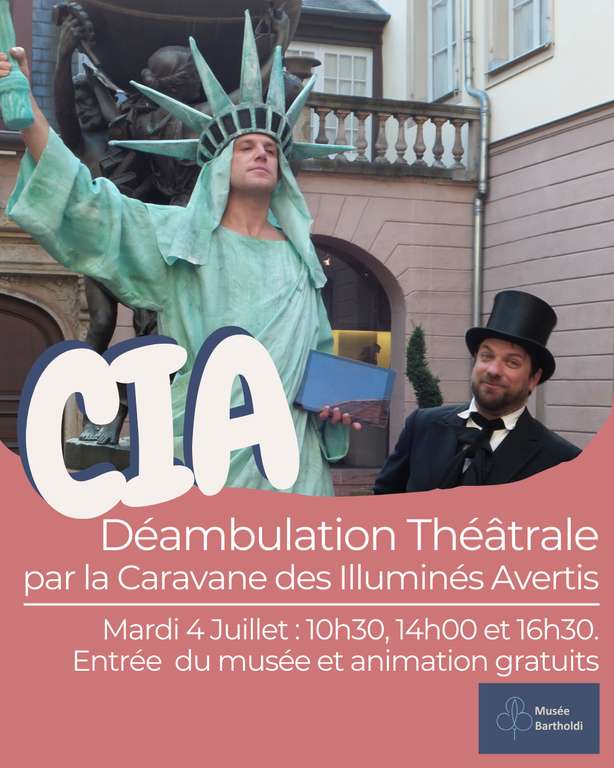 Entrée et animation gratuites le 04 juillet au Musée Bartholdi - Colmar (68)