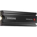 SSD interne M.2 NVMe 4.0 Samsung 980 Pro avec Dissipateur - 2 To, TLC, DRAM, Jusqu'à 7000-5000 Mo/s (+13.3€ en rakuten points - Boulanger)