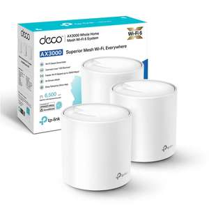 3 boitiers TP-Link Deco WiFi 6 Mesh AX3000Mbps Deco X50
