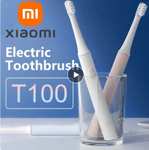 [Nouveaux Clients] Brosse à dents électrique sonique Xiaomi T100 Mi Smart - Étanche IPX7 - Blanc ou rose