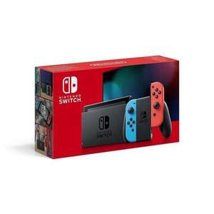 Console Nintendo Switch avec paire de Joy-Con Bleu/Rouge ou Gris (Via 50€ sur la carte fidélité + 30€ en bon d'achat)