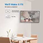 Support Mural TV Perlesmith pour Écrans & Monitors 13-42" - VESA Max. 200 x 200 mm, Capacité Max. de 20kg