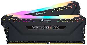Kit de Mémoire Ram Corsair Vengeance RGB PRO 32Go (2 x 16Go) DDR4 3600MHz C18, Haute Performance (AMD Optimisé) - Noir