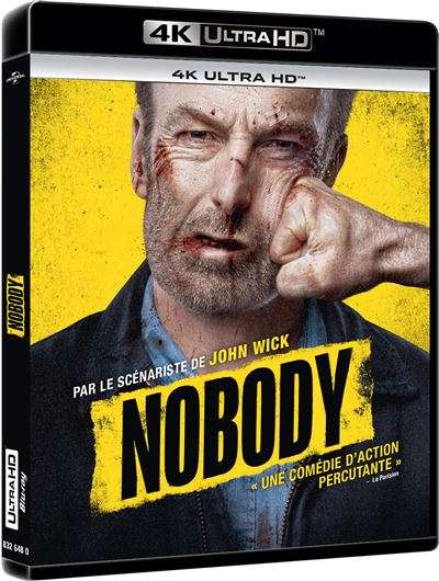 Blu-Ray 4K UHD Nobody (via retrait magasin)