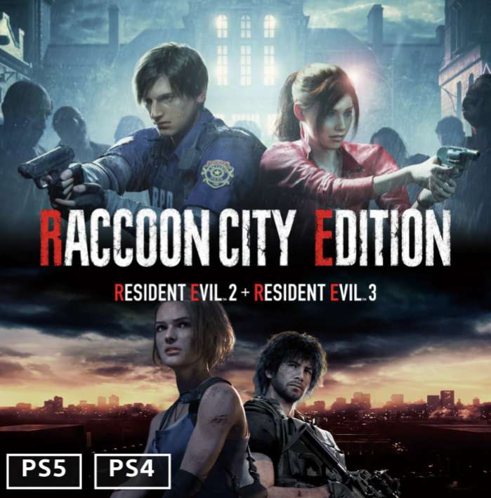 Pack Raccoon City Edition : Resident Evil 2 Remake + Resident Evil 3 Remake sur PS4/PS5 & Xbox One/Series (Dématérialisé)
