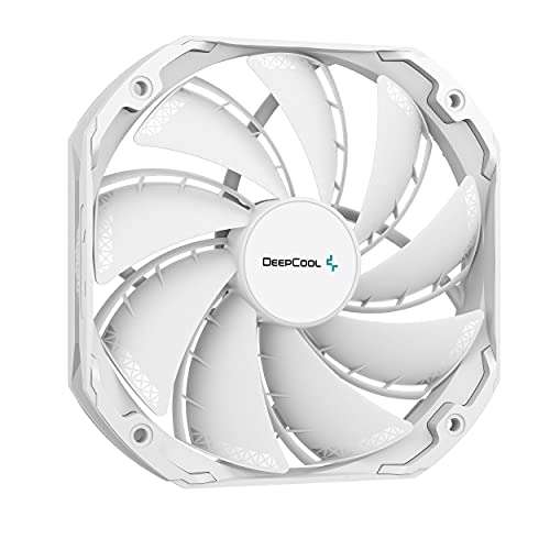 Ventirad Deepcool AS500 PLUS WH - 5 caloducs, 2 ventilateurs PWM de 140 mm, LED ARGB, pour Intel/AMD, blanc (vendeur tiers) coupon 15 euros