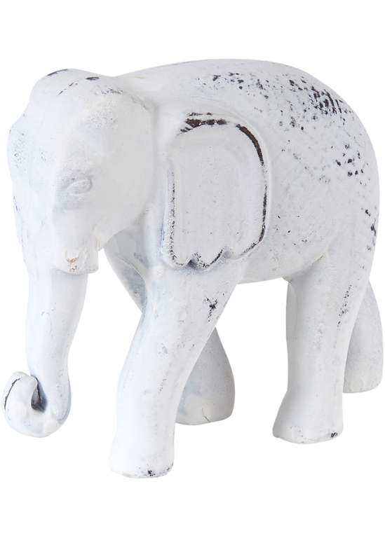 Décoration éléphant blanc shabby (Frontaliers Belgique)