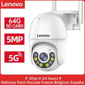 Caméra de surveillance extérieur Lenovo - 3.4MP, Wifi