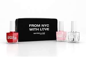 Trousse Maybelline New-York + 3 vernis à ongle