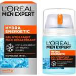 Gel Hydratant Maxi Désaltérant Men Expert L'OREAL - Skincare Hydra Energetic - 50 ml