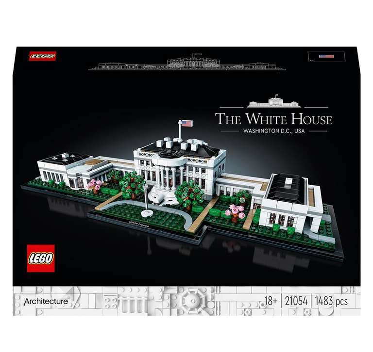 Sélection de Lego en promotion - Ex: Lego Architecture 21054 La Maison Blanche