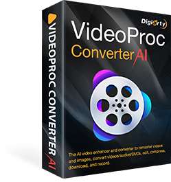 VideoProc Converter AI V6.4 Gratuit sur PC (Dématérialisé - videoproc.com)