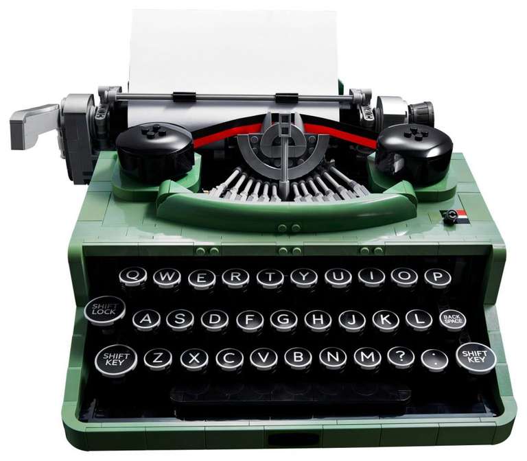 Jeu de Construction Lego Ideas : La machine à écrire vintage (21327)