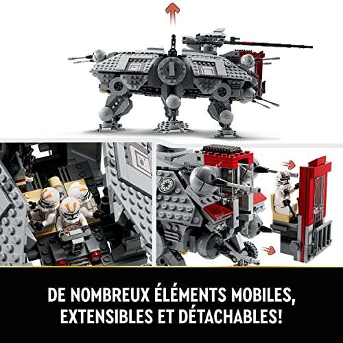 LEGO 75337 Star Wars Le Marcheur AT-TE (via remise coupon)