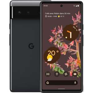 Smartphone Google Pixel 6 - 5G, FHD+, Tensor, 8 Go de RAM, 128 Go (vendeur Boulanger et 21,45€ en Rakuten Points)