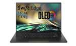 PC Portable 16" Acer Swift Edge OLED 4K, Ryzen 5 6600U, RAM 16 Go DDR5, SSD 512Go, Radeon 660M, Win. 11 (1.17 kg)
