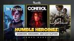 Humble Heroines: Warriors, Dreamers, and God Slayers - Hellblade, Control Ultimate Ed., Syberia: TWB + 5 Jeux sur PC (Dématérialisé - Steam)