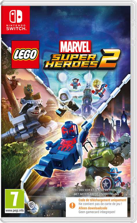 Lego Marvel Super Heroes 2 sur Switch (Code de téléchargement)