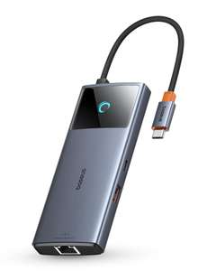 Hub Usb C Baseus - 6 en 1 Adaptateur USB 3.2 avec 4K 60Hz HDMI