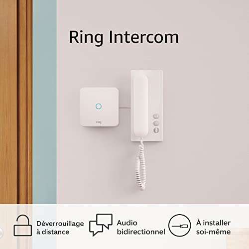 Intephone amélioré Ring Intercom - déverrouillage à distance, vérification automatique