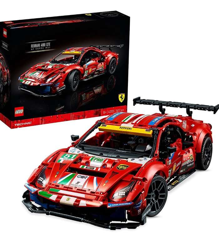 [Prime] Jouet Lego Technic (42125) - Ferrari 488 GTE AF Corse 51
