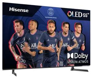 TV 55" Hisense 55A8G - OLED, 4K UHD, 50 Hz, HDR, Dolby Vision IQ, HDMI 2.1, Smart TV (Via ODR de 100€)