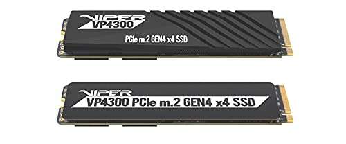 SSD interne Patriot Viper VP4300 7400-6800 Mo/s - 2 To, DRAM, TLC, Compatible PS5 (Vendeur tiers)
