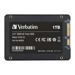 SSD interne 2.5" Verbatim Vi550 S3 - 1 To, 3D NAND