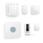 Kit alarme de maison Ring Alarm S + caméra intérieure - Système de sécurité avec surveillance assistée en option