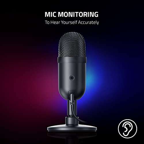 Microphone USB Razer Seiren V2 X - 25 mm - Noir