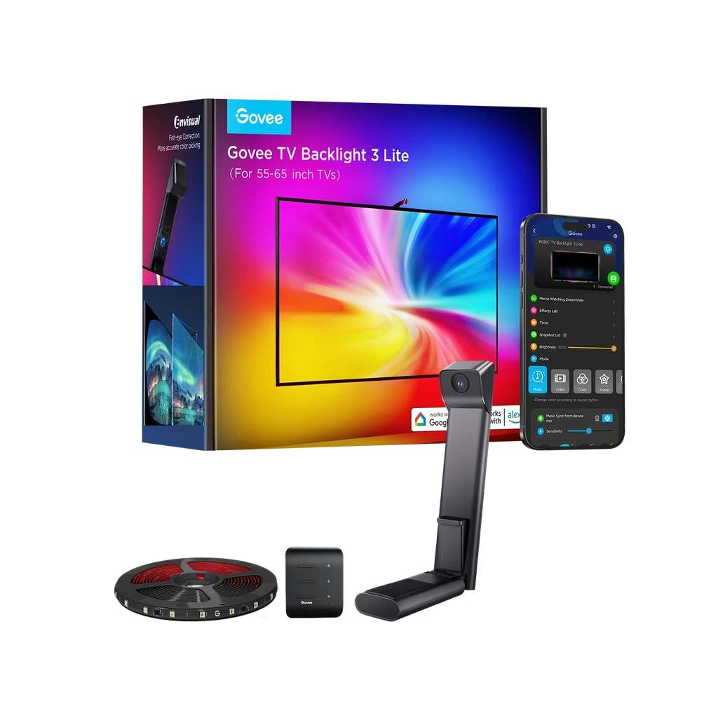 Garmin Backlight Rétroéclairage LED RGBICW Govee TV Backlight 3 Lite immersif avec ...