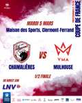 Billet Gratuit pour la 1/2 Finale de la Coupe de France de Volleyball Féminin - Chamalières/Mulhouse - Clermont-Ferrand (63)