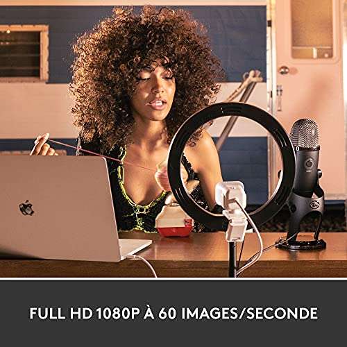 Webcam Logitech 1080p 60fps