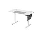 Bureau assis debout électrique acier effet bois blanc SONGMICS 60 x 120 x (72-120) cm (Vendeur tiers)