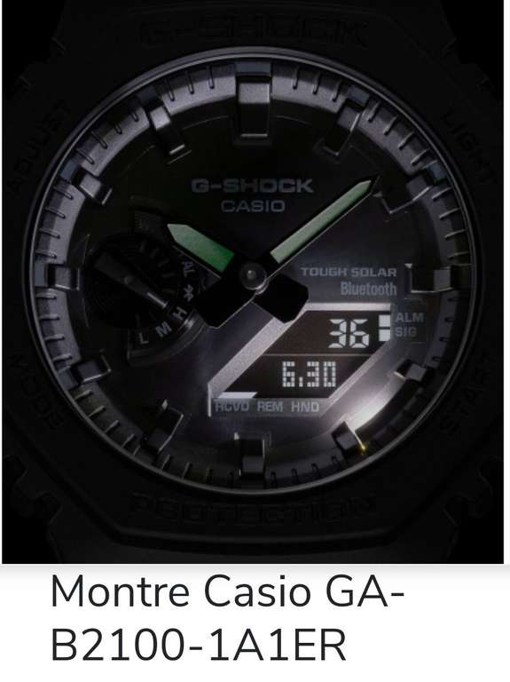 Montre solaire Casio G-Shock
