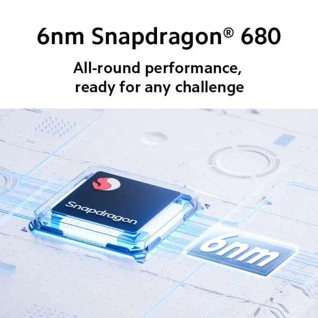 Smartphone 6.43" Xiaomi Redmi Note 11 - AMOLED FHD+ 90 Hz, Snapdragon 680, RAM 4 Go, 64 Go, 50+8+2+2 MP, 5000 mAh, NFC