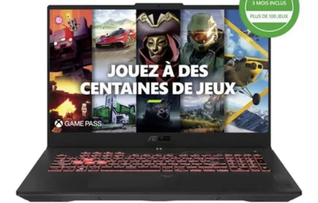 PC Portable Gamer ASUS TUF Gaming A17  17,3 FHD - RTX 4070 8Go - AMD  Ryzen 9 7940HS - RAM 16Go - 1To SSD - Win 11 - Cdiscount Informatique