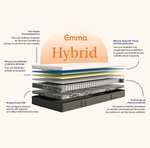Matelas Emma reconditionné Hybride - 5 couches de confort, 80x200cm